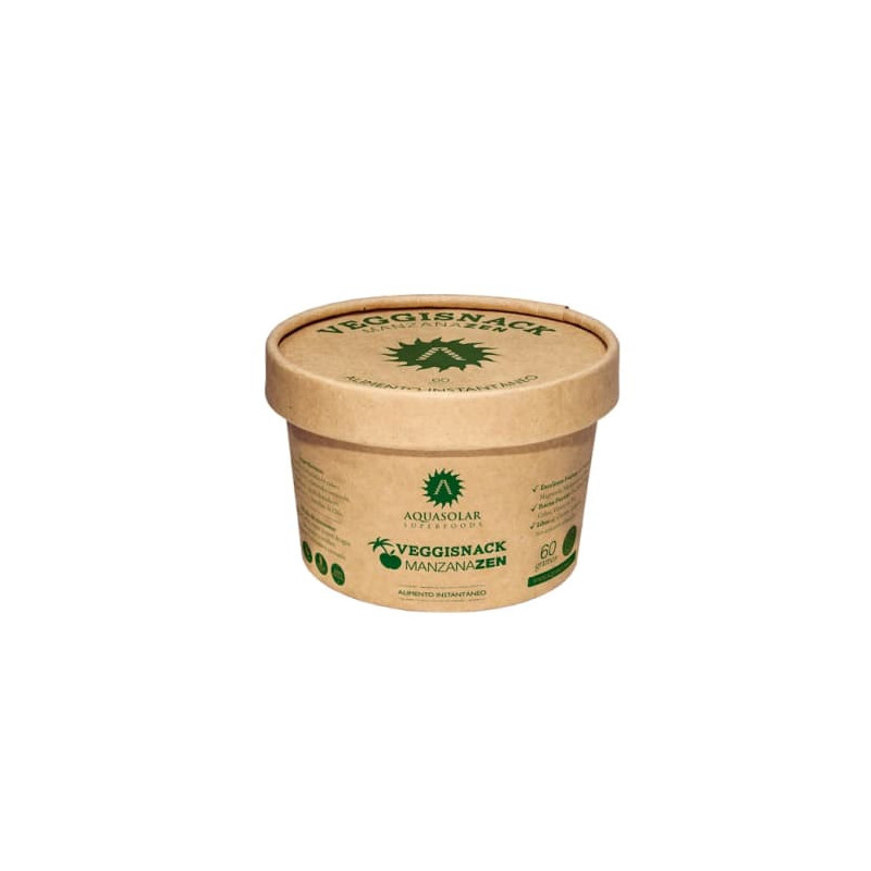VeggiSnack Manzana Zen 60 Gr Aquasolar    VENCE 30/07/2026    STOCK 4