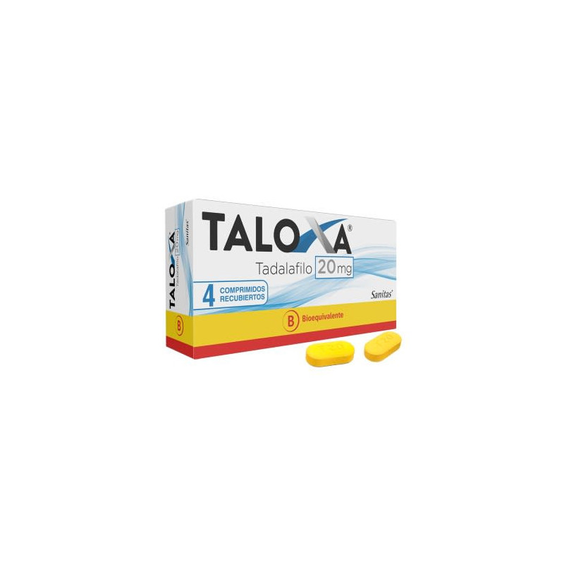 Taloxa 20 Mg 4 Comprimidos