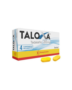 Taloxa 20 Mg 4 Comprimidos