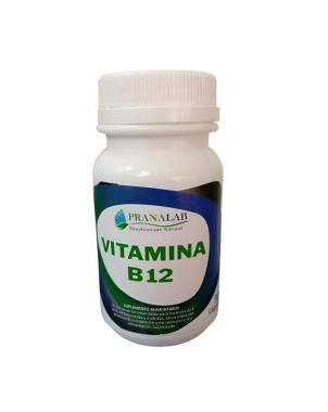 Vitamina B12 30 capsulas 12 Mcg Lab Pranalab