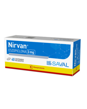 Nirvan 3 mg 40 comprimidos