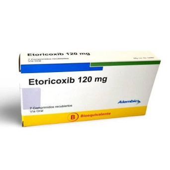 Etoricoxib 120 mg 7 comprmidos