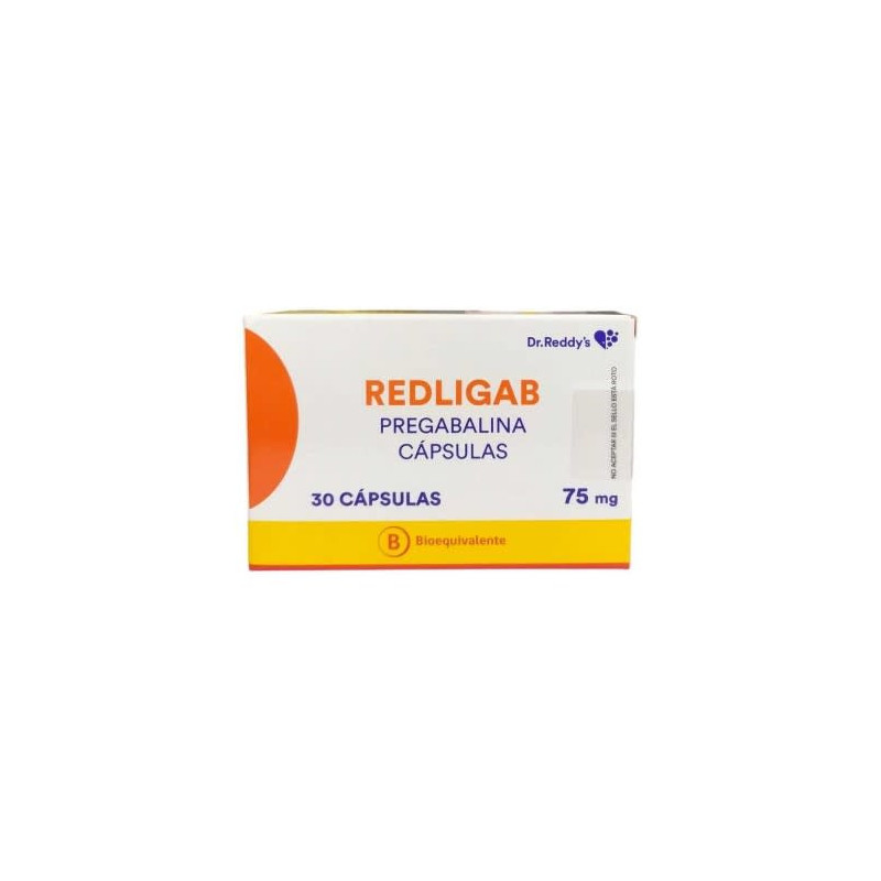 Redligab 75 Mg X 30 Capsulas