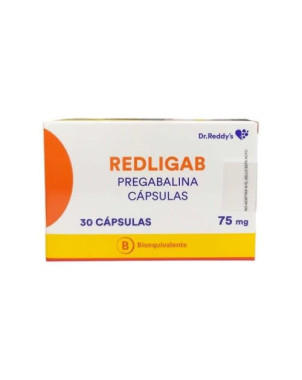 Redligab 75 Mg X 30 Capsulas