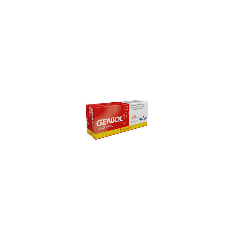 Geniol 1000 mg x 20 comprimidos