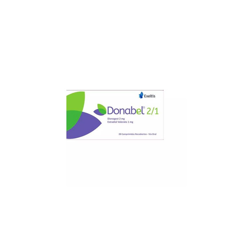 Donabel 2/1 mg 28 comprimidos Dienogest/Estradiol Valerato