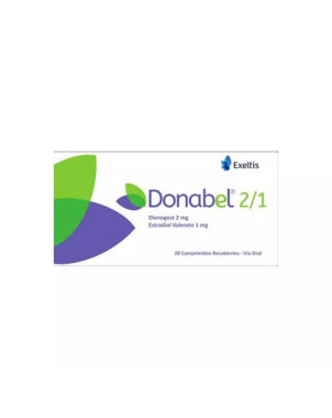 Donabel 2/1 mg 28 comprimidos Dienogest/Estradiol Valerato