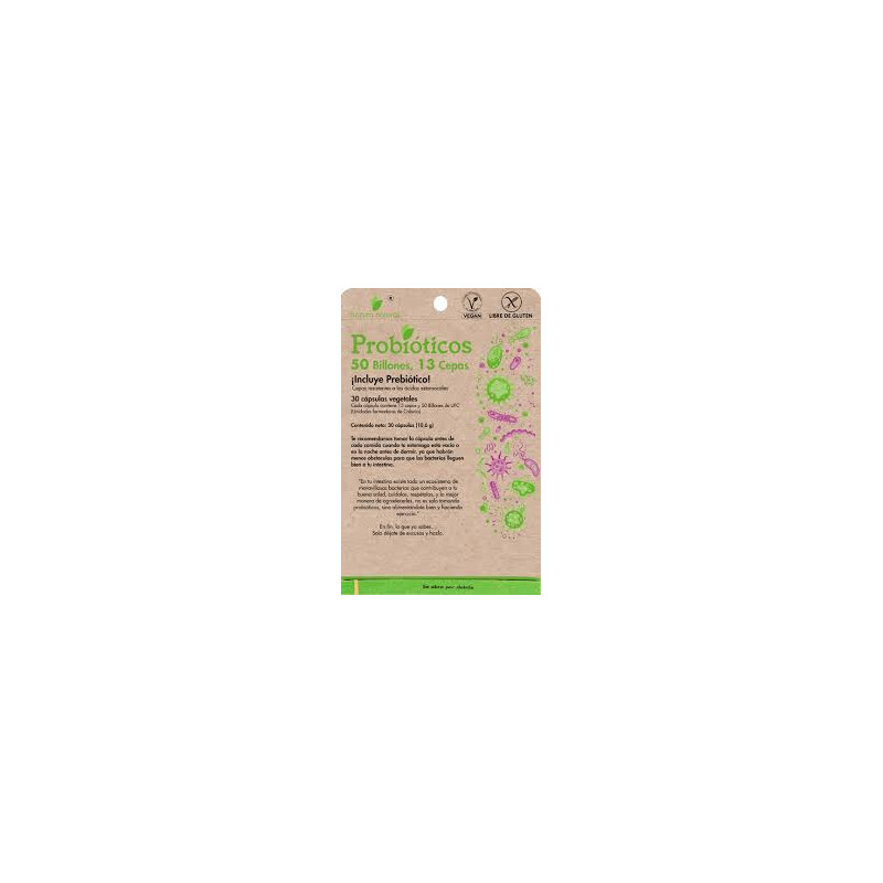 Probioticos 50 Billones 13 Cepas x 30 Cápsulas Dulzura Natural