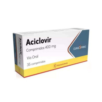 Aciclovir 400 Mg X 35 Comp Curaspring