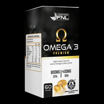Omega 3 Premium 60 Softgel EPA/DHA 800/400 mg FNL