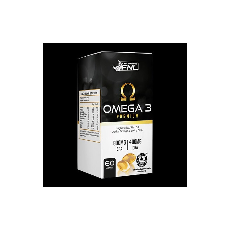 Omega 3 Premium 60 Softgel EPA/DHA 800/400 mg FNL