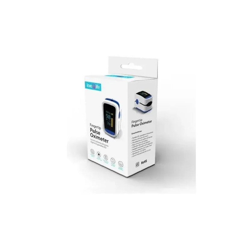 Oximetro de Pulso Saturometro Adulto 1 Unidad