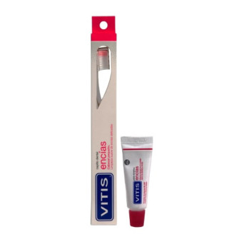 Vitis Cepillo Dental Encias + Mini Pasta