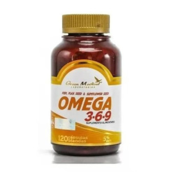 Omega 3-6-9 120 Caps. Blandas Green Medical