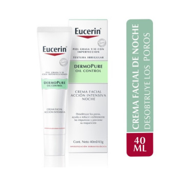 Eucerin Crema Facial Dermo Pure Oil Control 40 Ml