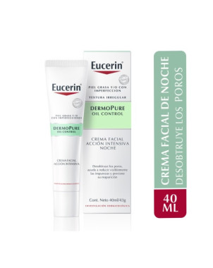 Eucerin Crema Facial Dermo Pure Oil Control 40 Ml