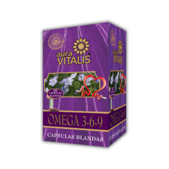 Omega 3-6-9 60 Capsulas Aura Vitalis