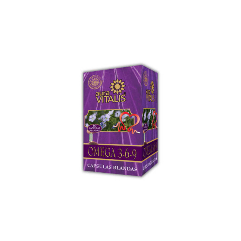Omega 3-6-9 60 Capsulas Aura Vitalis