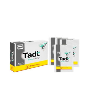 Tadt 20 Mg 4 Láminas Bucodispersables