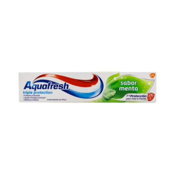 Aquafresh Triple Proteccion Sabor Menta 126 Gr