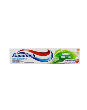 Aquafresh Triple Proteccion Sabor Menta 126 Gr