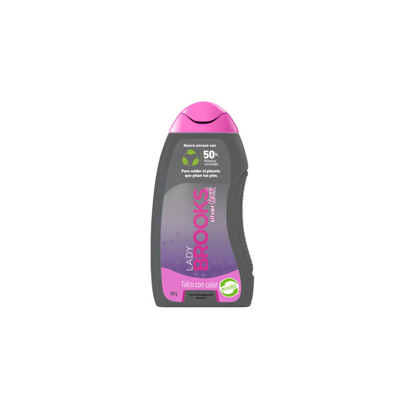 Brooks Lady Talco Para Pies 80 Gr