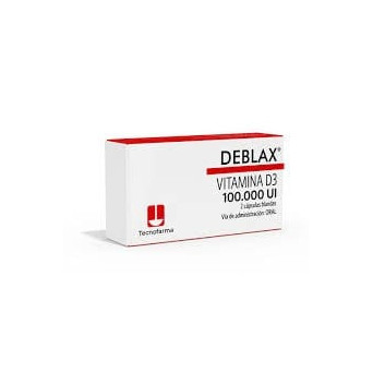 Deblax 100.000 x 2 cápsulas blandas