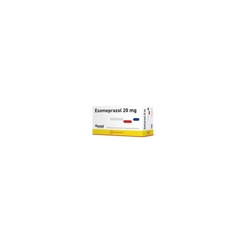 Esomeprazol 20 mg x 30 caps Ascend