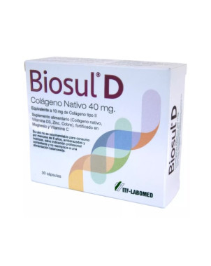 Biosul D 40 Mg 30 Caps.