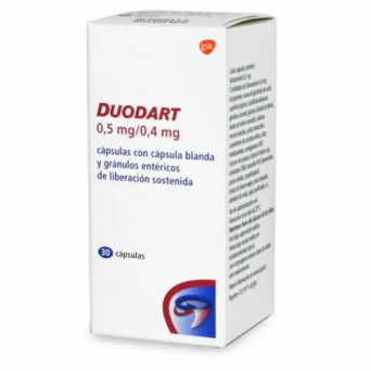 Duodart 0.5mg / 0.4mg 30 cápsulas