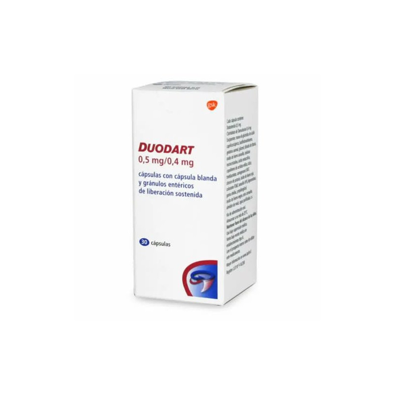 Duodart 0.5mg / 0.4mg 30 cápsulas