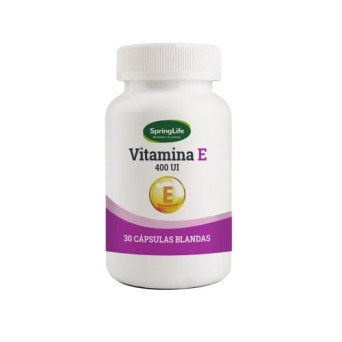 Vitamina E 400 UI 30 Capsulas SpingLife