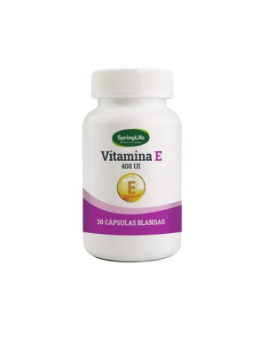 Vitamina E 400 UI 30 Capsulas SpingLife