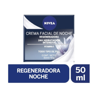 Nivea Crema Facial Noche Regeneradora 50 G