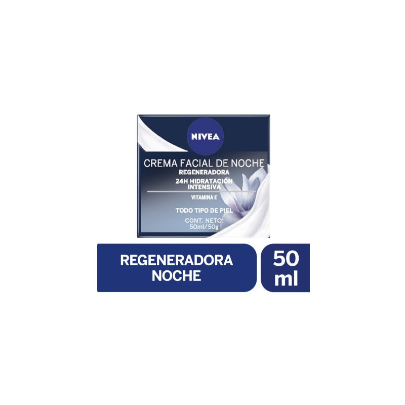 Nivea Crema Facial Noche Regeneradora 50 G