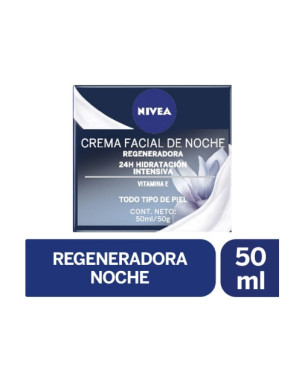 Nivea Crema Facial Noche Regeneradora 50 G