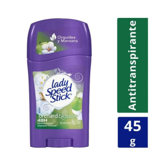 Lady Speed Stick Desodorante Barra Orquidea Y Manzana 45 Gr