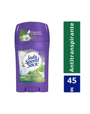 Lady Speed Stick Desodorante Barra Orquidea Y Manzana 45 Gr