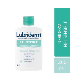 Lubriderm Piel Sensible 200 mL