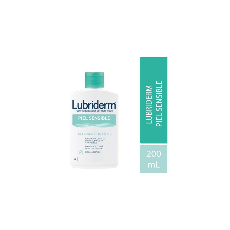 Lubriderm Piel Sensible 200 mL