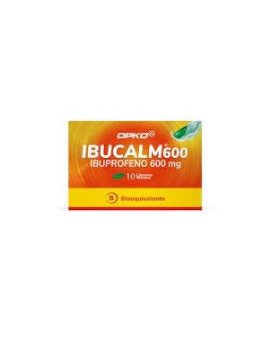 Ibucalm 600 mg x 10 cápsulas blandas