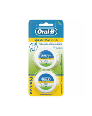 Oral B EssentialFloss Hilo Dental 2 Unidades 25 Mts