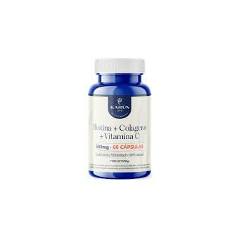 Biotina + Colágeno + Vitamina C 500 mg x 60 Cápsulas Karun Life