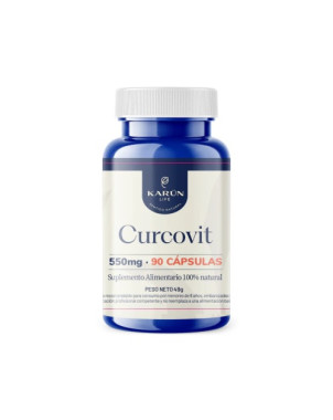 Curcovit 550 Mg 60 Cápsulas Karun Life