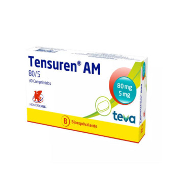 Tensuren AM 80/5 30 Comprimidos