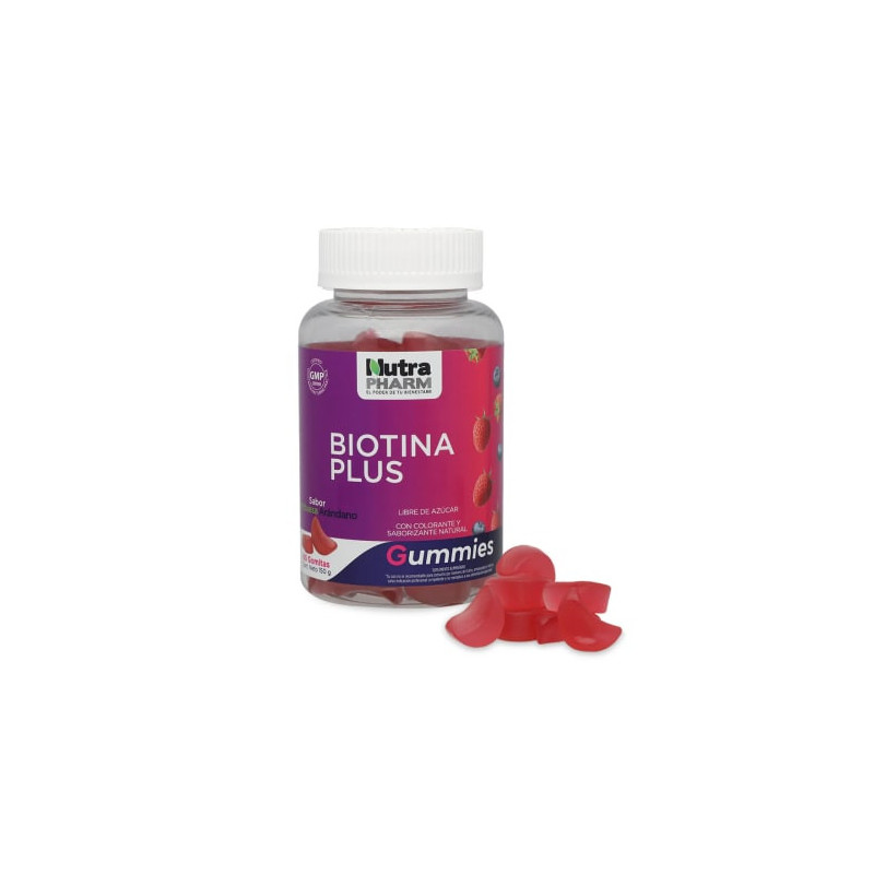 Biotina Plus Gummies 60 Gomitas