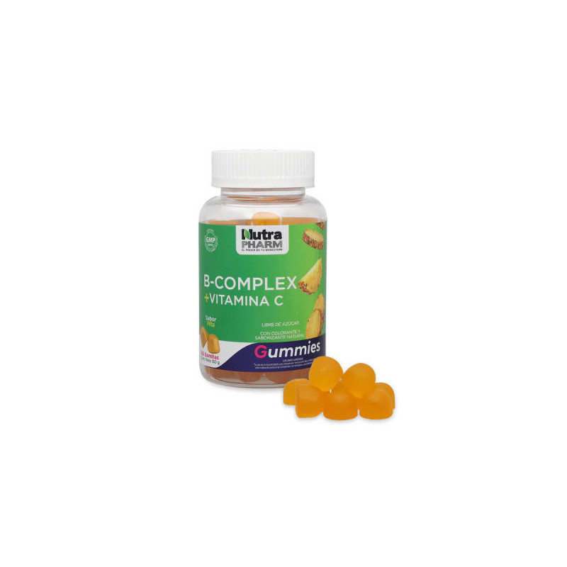 B-Complex + Vitamina C Gummies 60 Gomitas