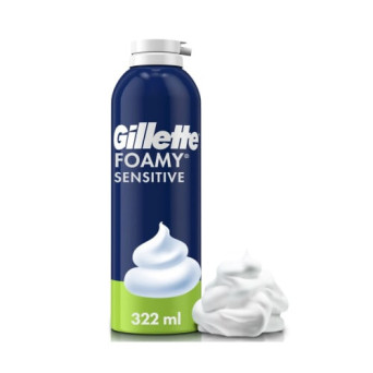 Gillette Espuma De Afeitar Sensible 322 Ml