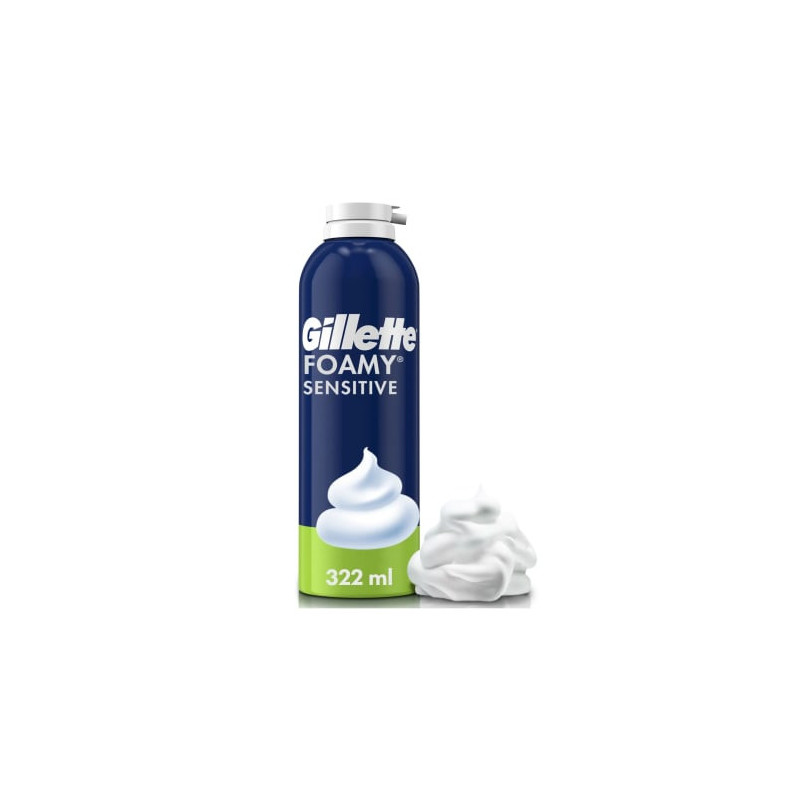 Gillette Espuma De Afeitar Sensible 322 Ml