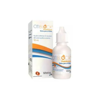 Otiblock Pediatrico Gotas Oticas 18 Ml